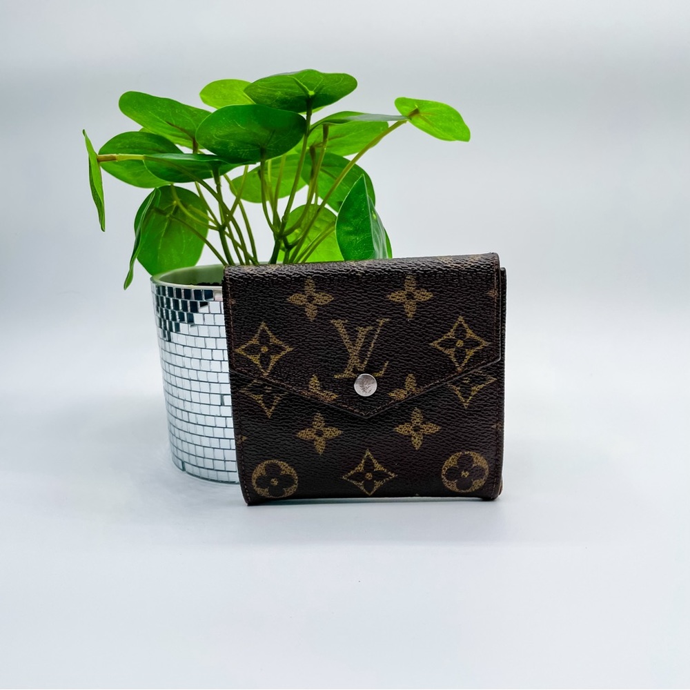 Vintage Louis Vuitton Monogram Portefeiulle Elise Trifold Wallet